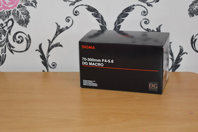 Unopened box of SIGMA lens 70-300mm