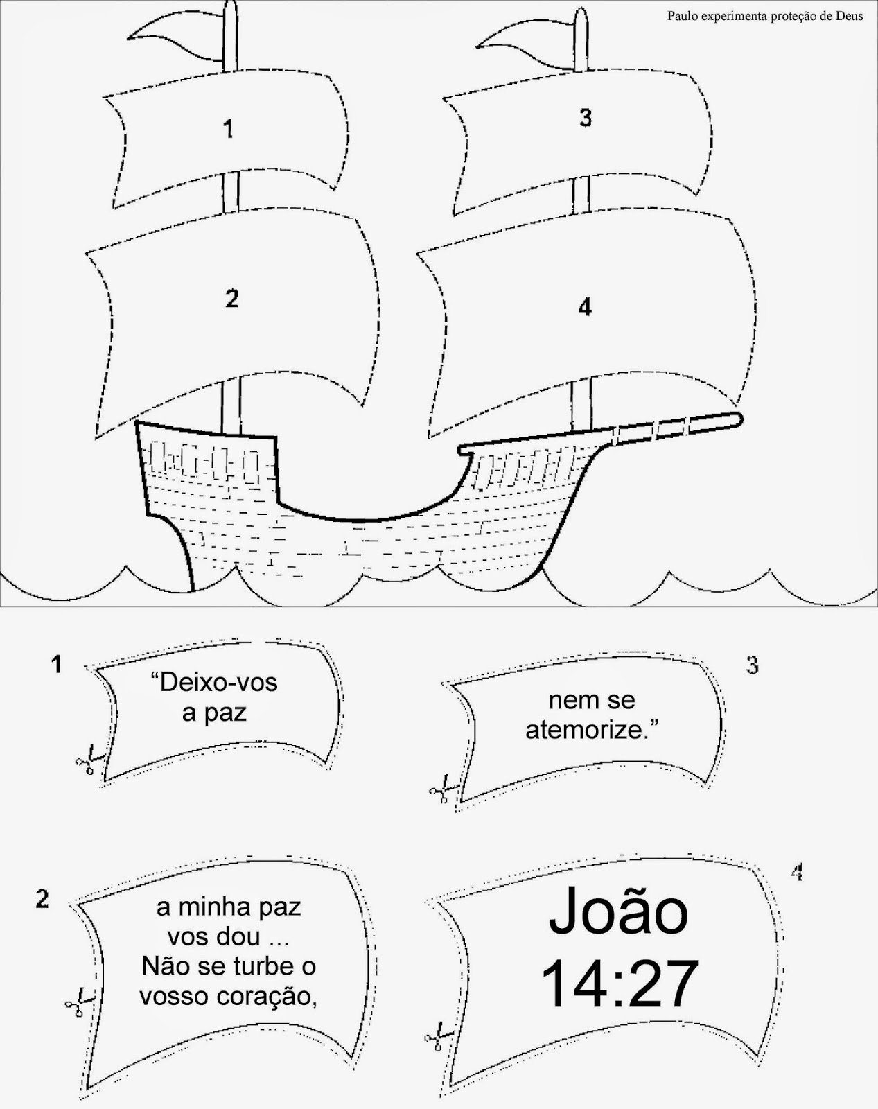 escola dominical infantil atividade para memorizar versículos