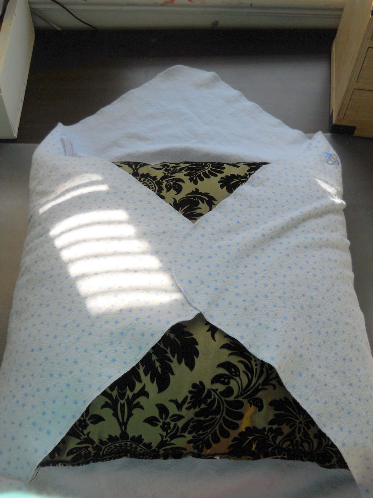 Homespun With Love 50 Ways to Reuse Receiving Blankets No Sewing