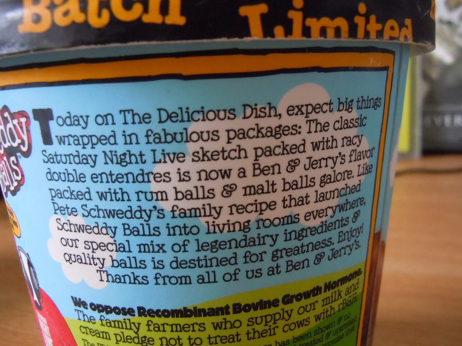 Eating Every Ben and Jerry's Ice Cream Flavor Schweddy Balls!!!