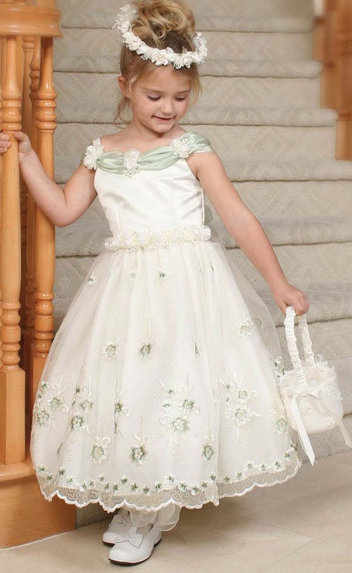 about people Toddler Flower Girl Dress White Trends 2012