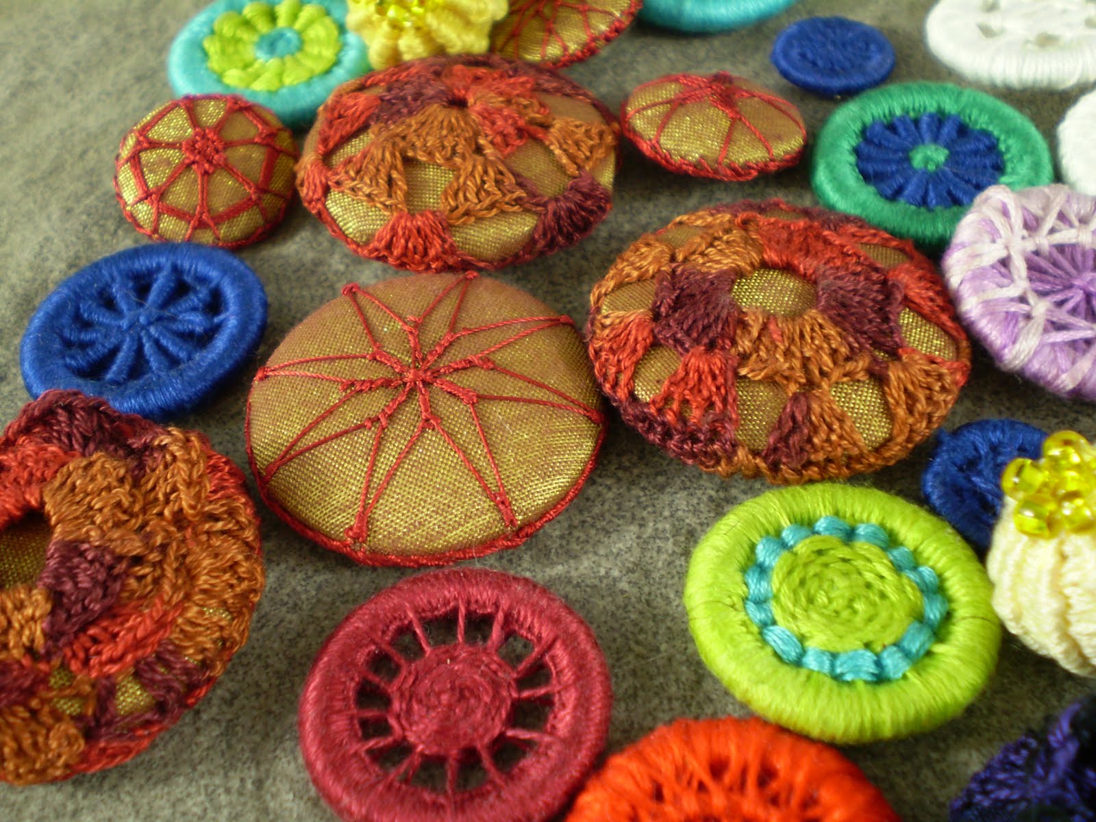 Emily Eckel Button Making