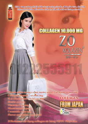 ZO KOLAZEN bổ sung Collagen - Làn da mãi thanh xuân- lời giải cho phái đẹp