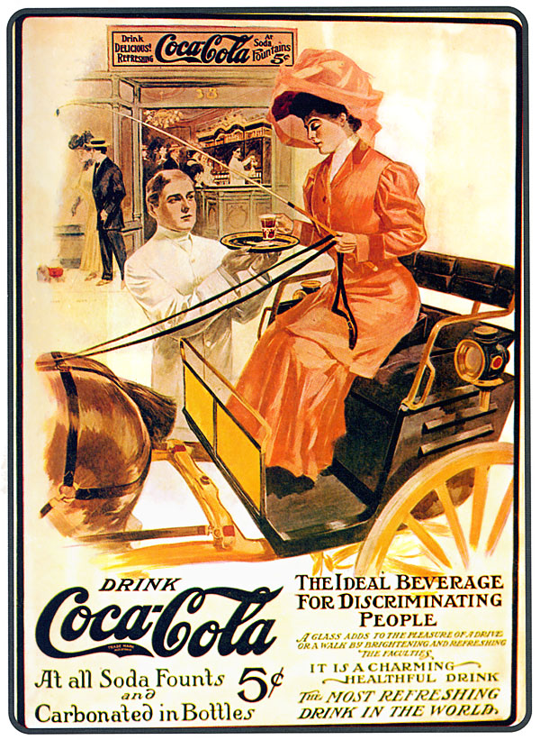 Coca Cola�dvertising 1886 1920 The firsts advertising Coca Cola�dvertising 1886 1920 The firsts advertising