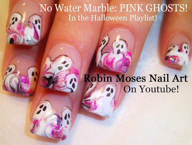 robin moses nail art "halloween