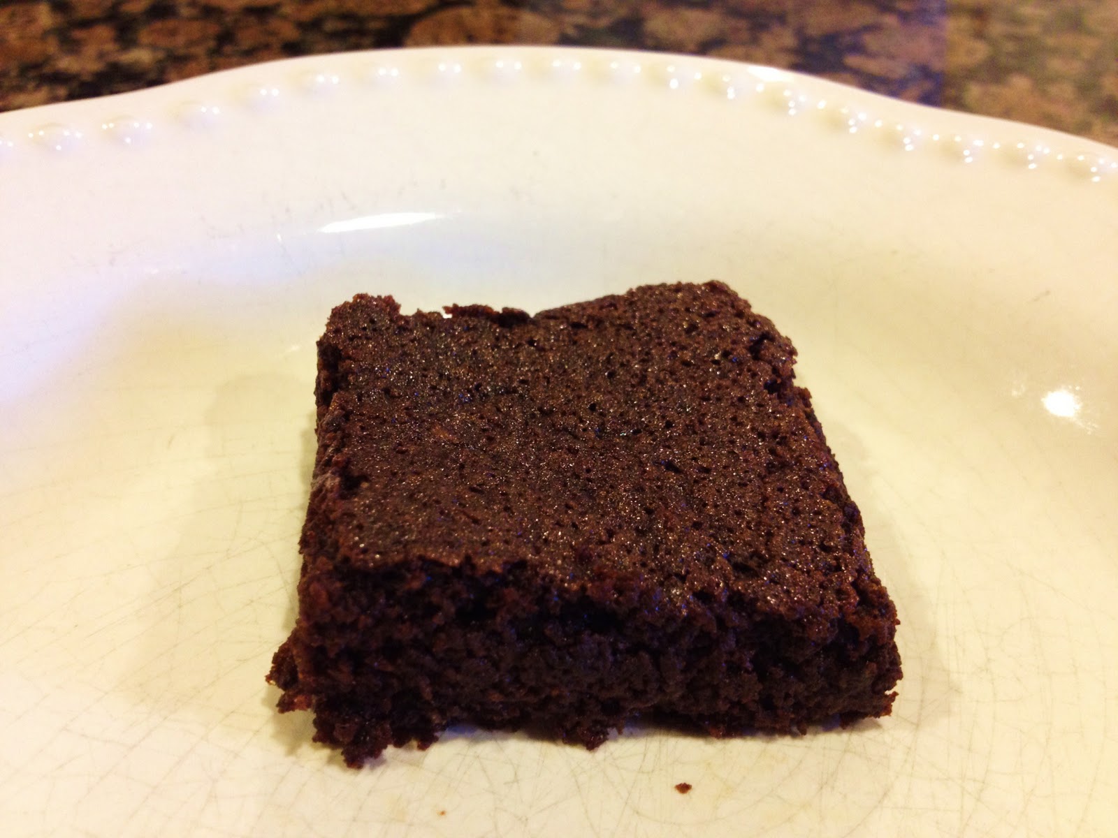 Journey to Food that gives Life Brownies and Chocolate Frosting