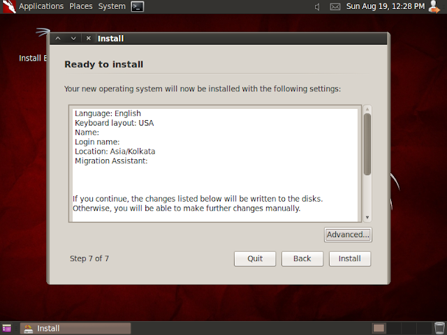 Installing backtrack 5 R3