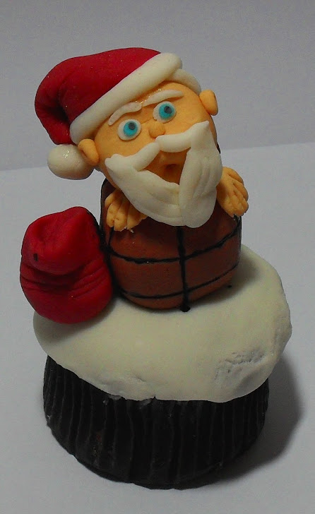 Cupcake Papai Noel