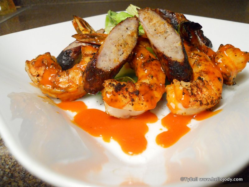 Hello, I'm Jody HCG Phase 2 Cajun Shrimp and Sausage with Steamed Cabbage