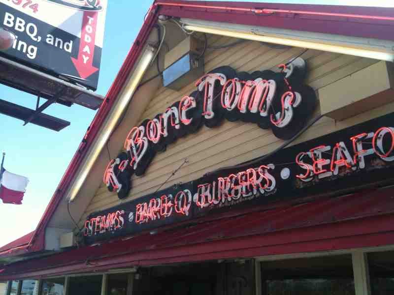 Chicken Fried Texas TBone Tom's Kemah, TX