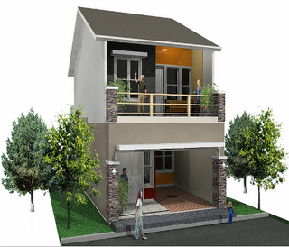 Contoh Model Gambar Rumah Minimalis Sederhana  Rumah 