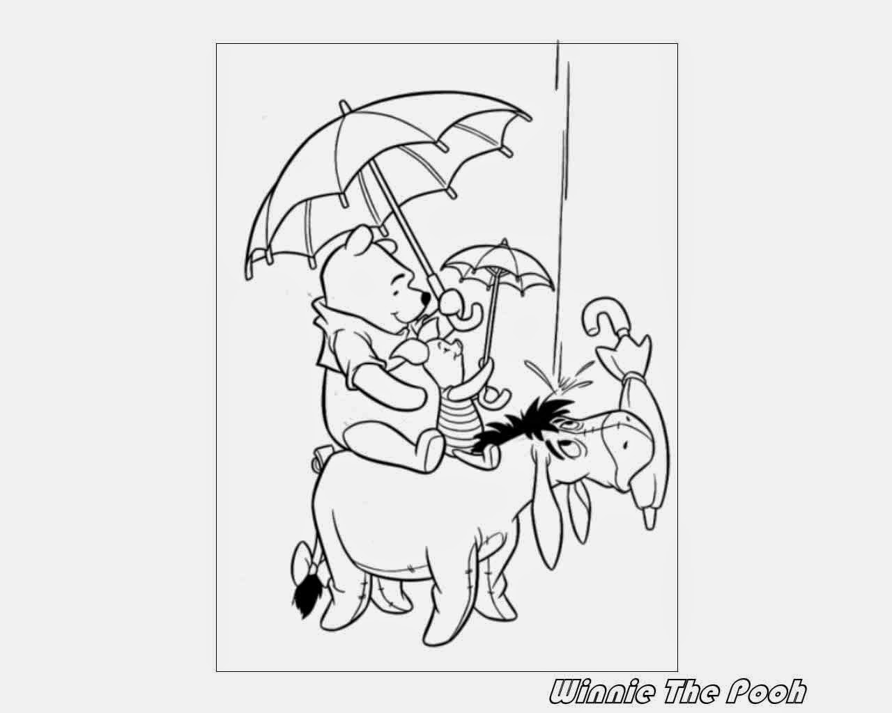 The Holiday Site Coloring Pages Of Winnie The Pooh Free And