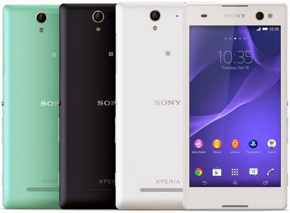 Xperia C3 ----- إكسبريا سي 3 شركة سوني Sony رسميا عن هاتفها الذكي Xperia C3 إكسبريا سي 3 إلتقاط الصور الشخصية Selfie الاندرويد 4.4 كيت كات Android kitkat