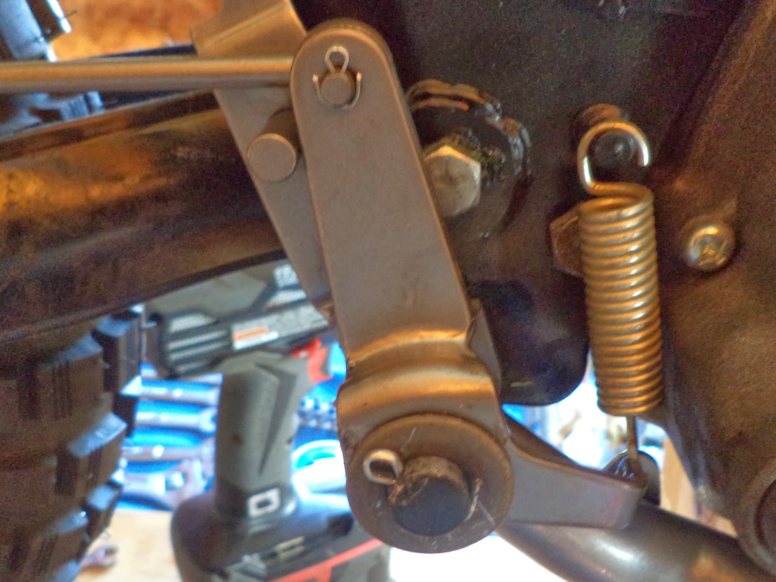 Tear it up, fix it, repeat CT70 Rear Wheel and Brake