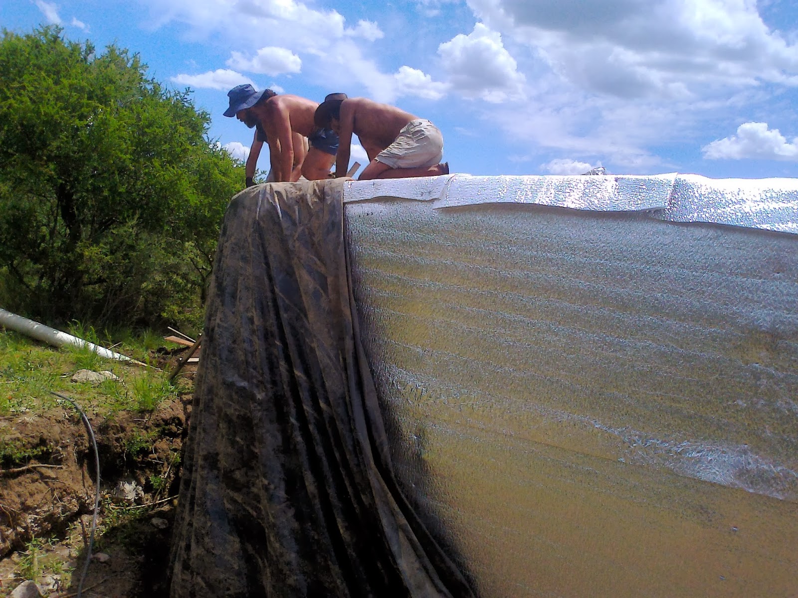 NaveSierra: Barrera de vapor en paredes