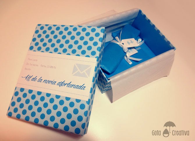regalo novia algo azul prestado nuevo viejo Gota Creativa regalo novia algo azul prestado nuevo viejo Gota Creativa