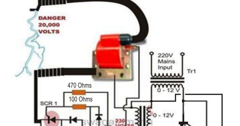 ELECTRIC FENCE: ELECTRIC FENCE SCHEMATIC