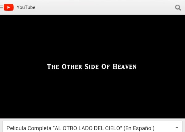 AL OTRO LADO DEL CIELO