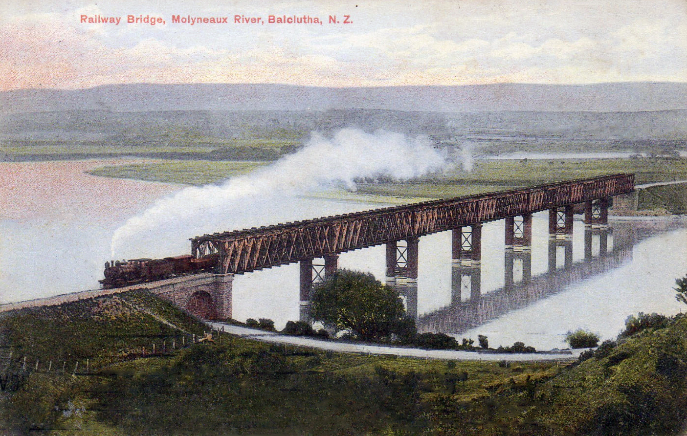 transpress nz the Balclutha railway bridge