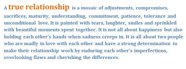 what does relationship mean to you