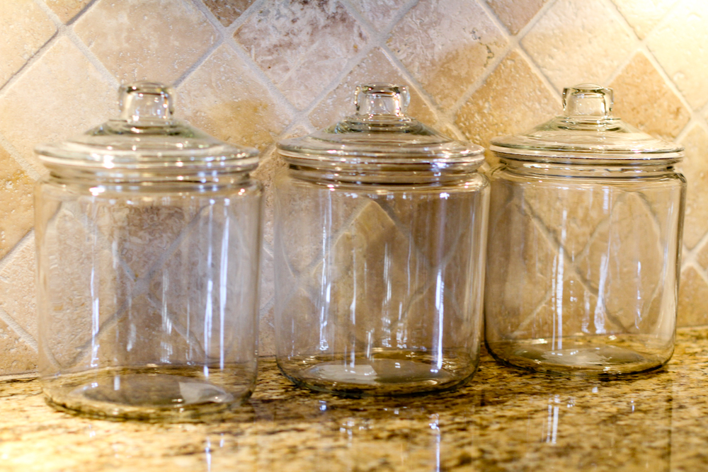 My New Kitchen Canisters Scissors Spatulas