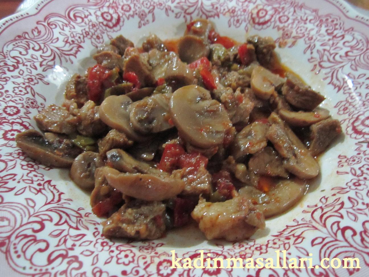 Mantarlı Et SoteKadın Masalları