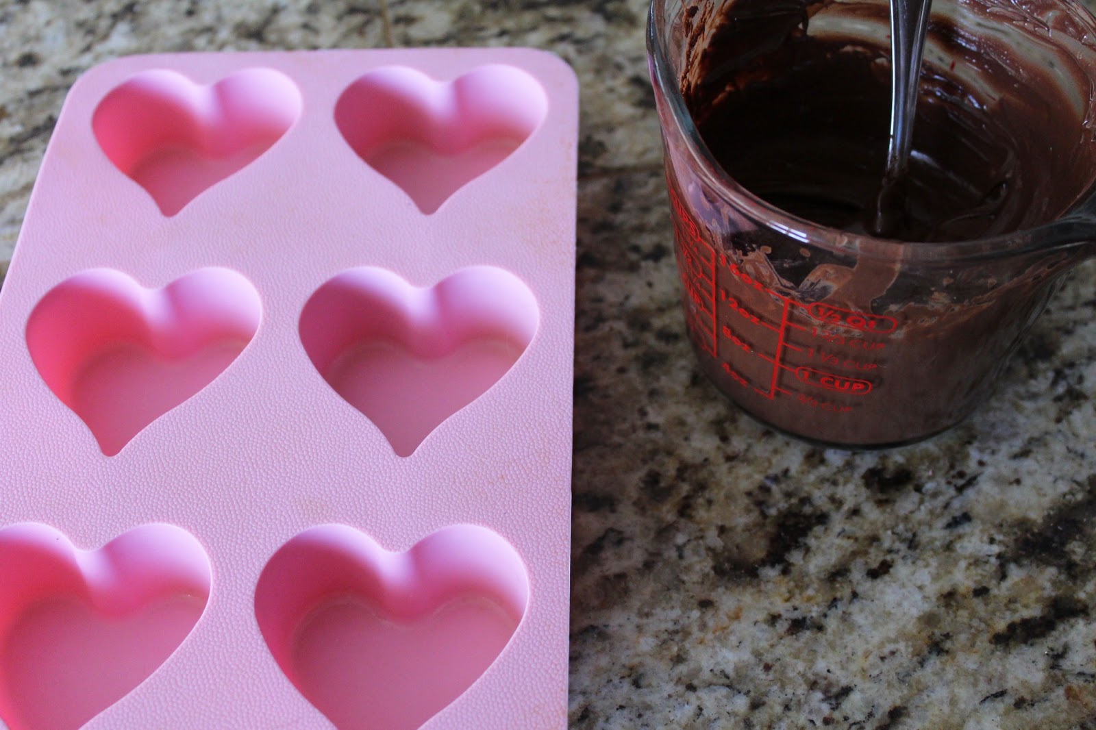 Worth Pinning Chocolate Heart Pudding Cups