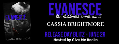 Evanesce by Cassia Brightmore Release Day Blitz + Giveaway