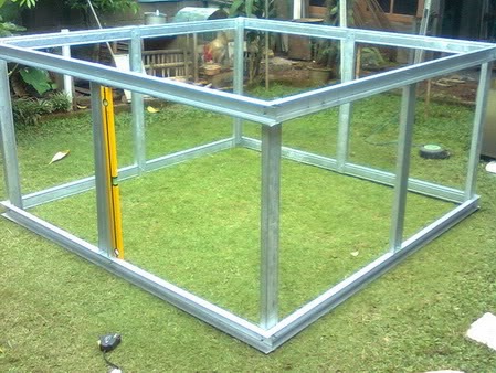 PUSAT GURAMI PURWOKERTO: kolam terpal