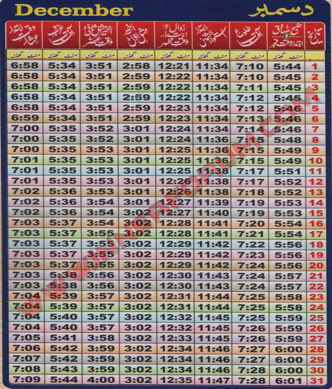 imws namaz timetable december 2018 imws namaz timetable december 2018