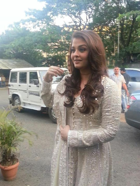 Aishwarya Shooting For Her Interview with David Frost