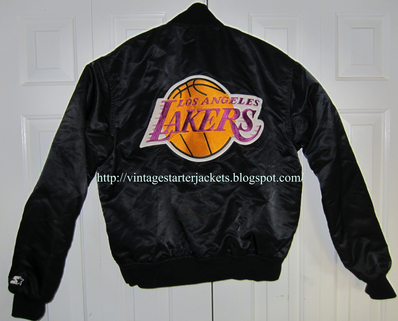 vintage lakers starter jacket