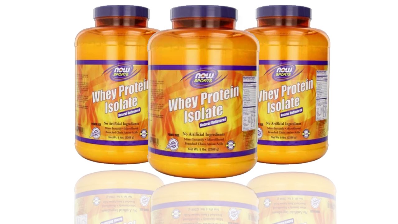 Now Foods Whey Protein Isolates