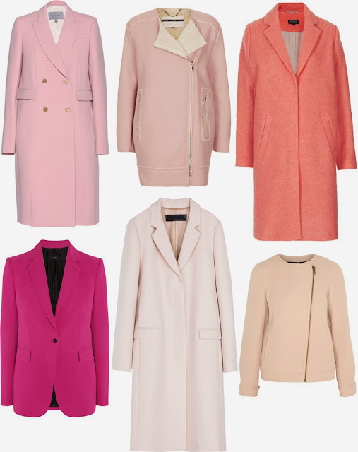 Pink hue Winter collection with shades of pink