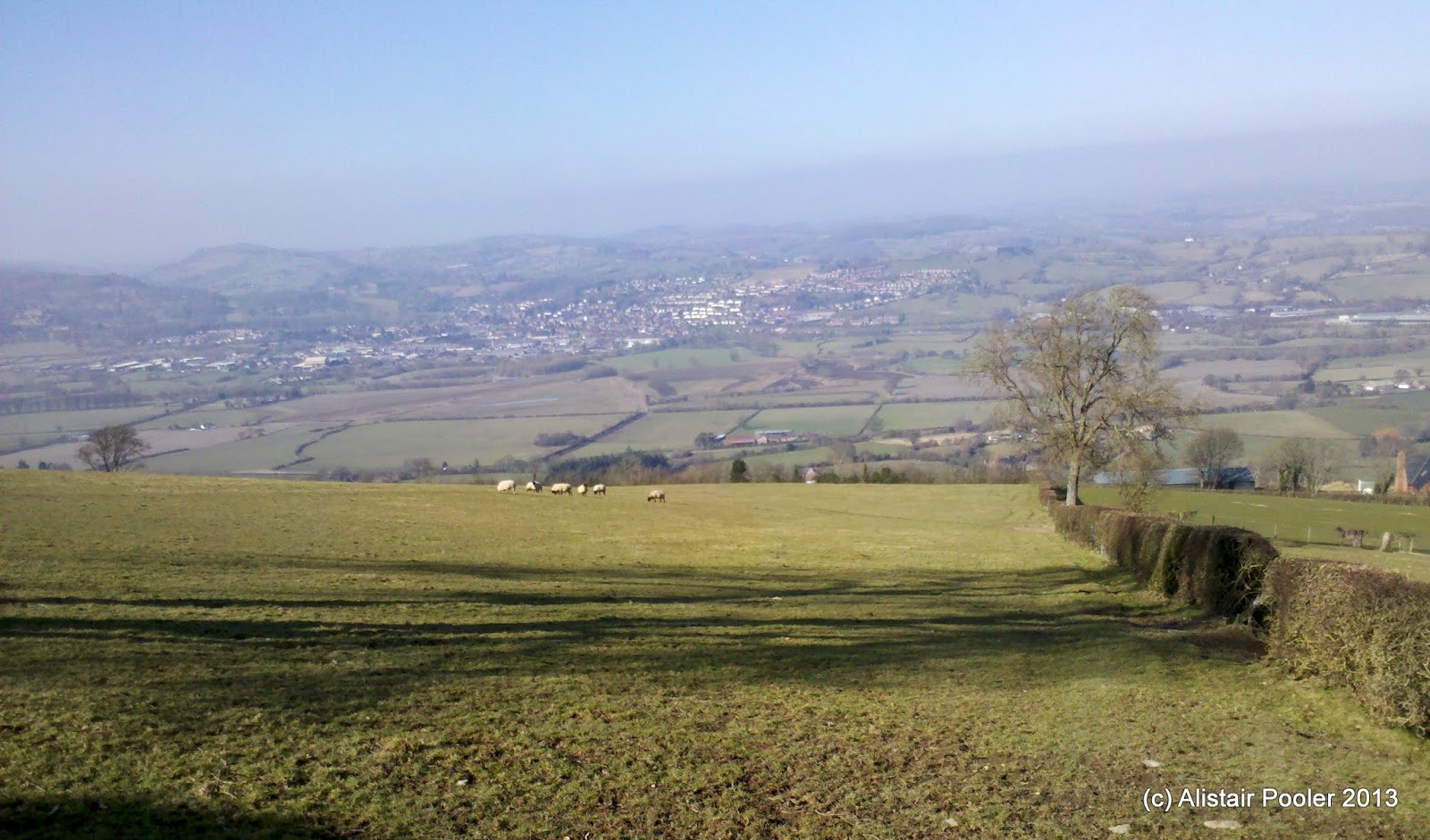 Alistair's Walks Offa's Dyke Path Day 6 Welshpool To Mellington