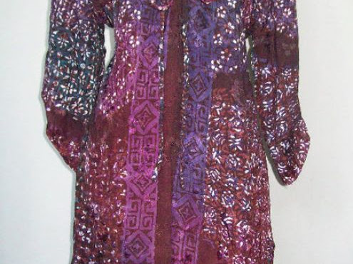 Model Baju Batik Wanita Gemuk