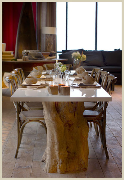 34 ideas de Comedores con tronco madera  decoración de unas, troncos de  madera, muebles de troncos