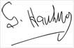 Stephen Hawking signature