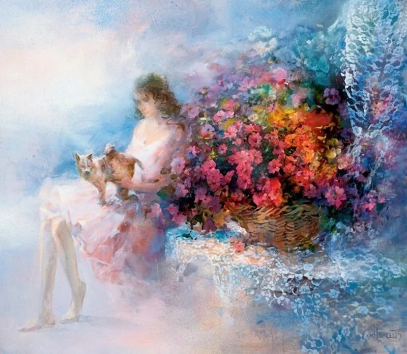 Willem Haenraets 1940 - Hollandaise Impressionist painter