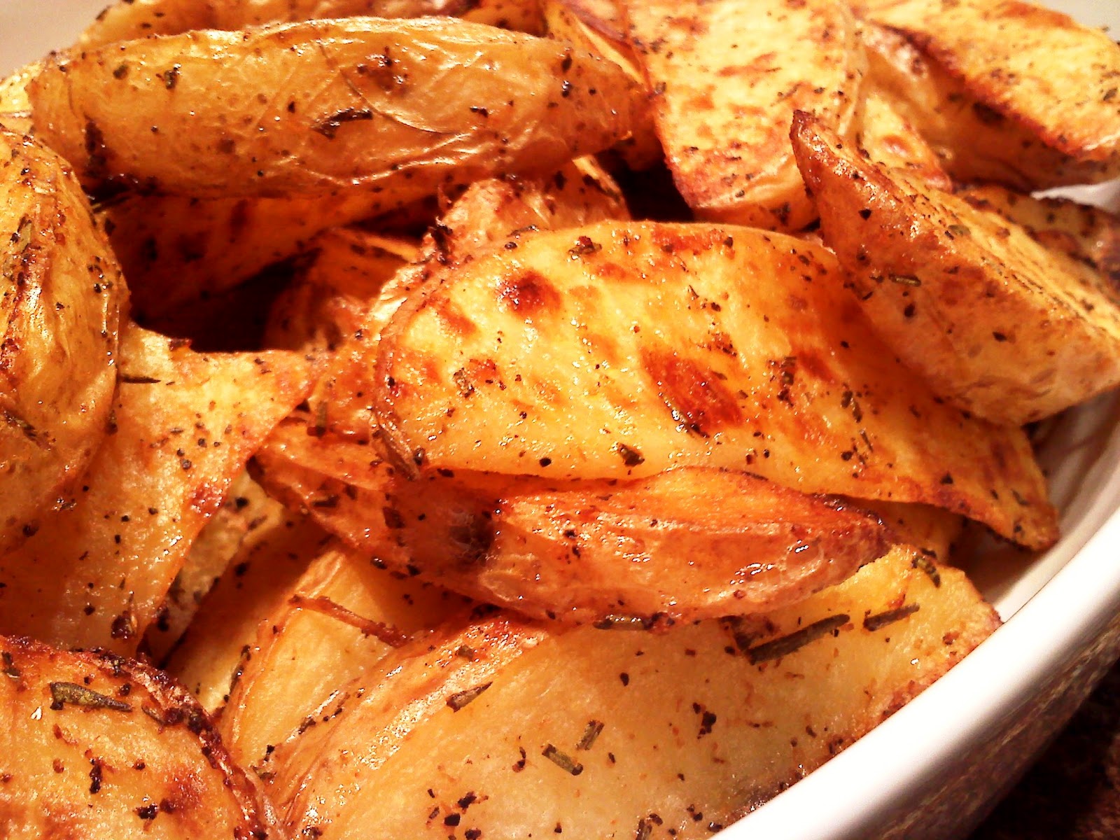 roasted garlic potatoes