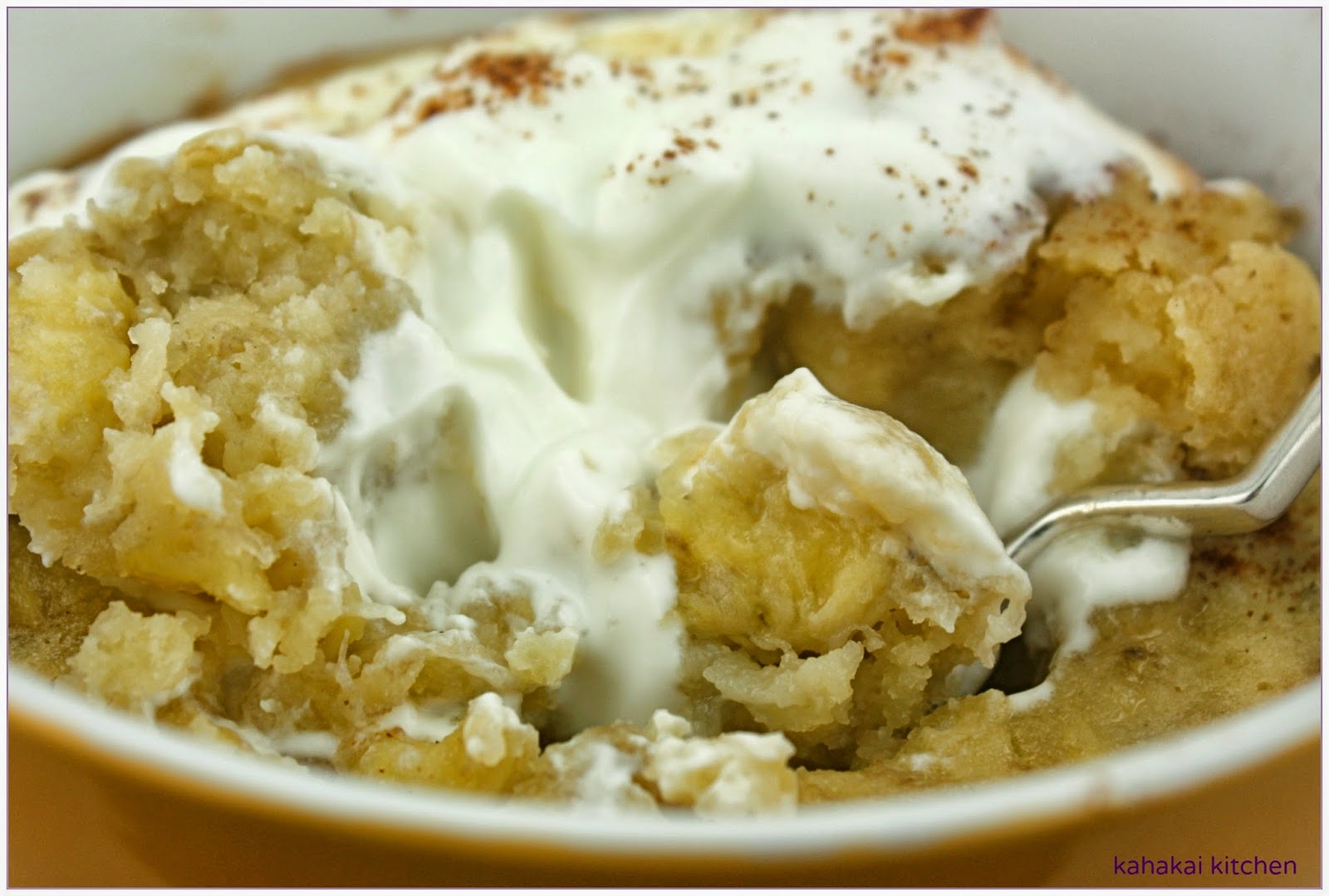 Kahakai Kitchen Banana Maple "Puddings" with Greek Yogurt A Little