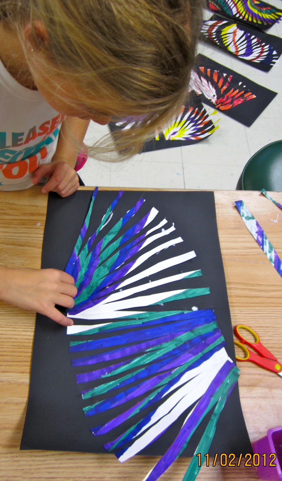 Amazing Art Adventures : Moving Lines (3rd grade)