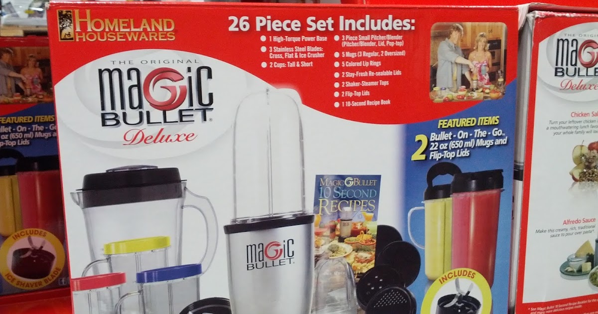 Magic Bullet Deluxe Blending System Costco Weekender