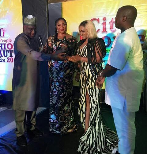 Mercy Aigbe Gentry - Most Stylish Woman in Showbiz - City People Fashion and Beauty Awards - Fashion Police Nigeria