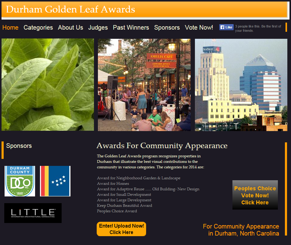 Main Durham News Feed Golden Leaf Awards to Honor Properties With Curb