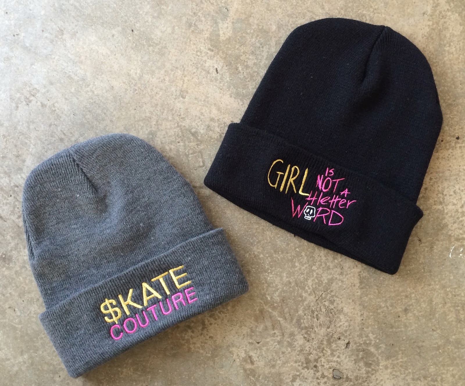 Girl is NOT a 4 Letter Word Girl is NOT a 4 letter Word Beanie GIVEAWAY!
