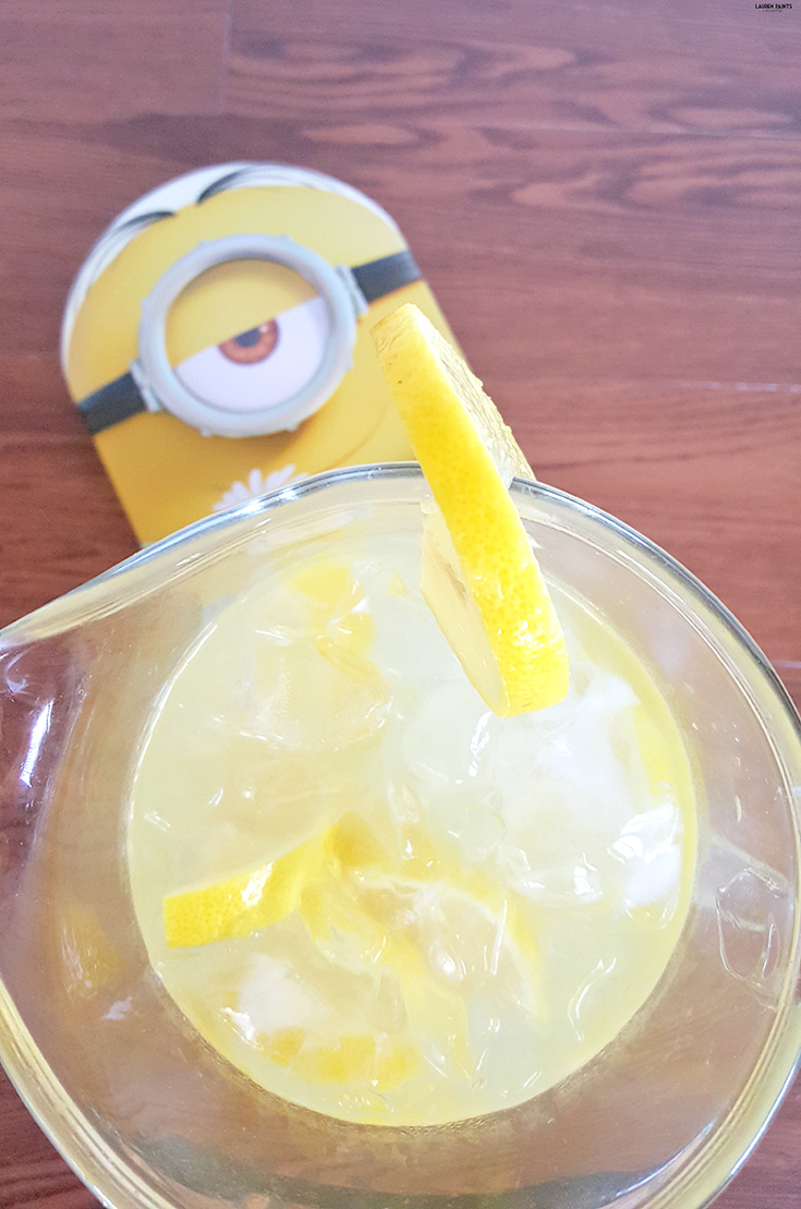 Celebrate The Minions Movie with Minionade Banana Lemonade Recipe + a