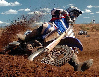 Amantes do esporte motocross