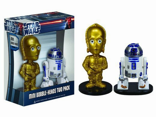 Cabezones Androides C3PO y R2D2