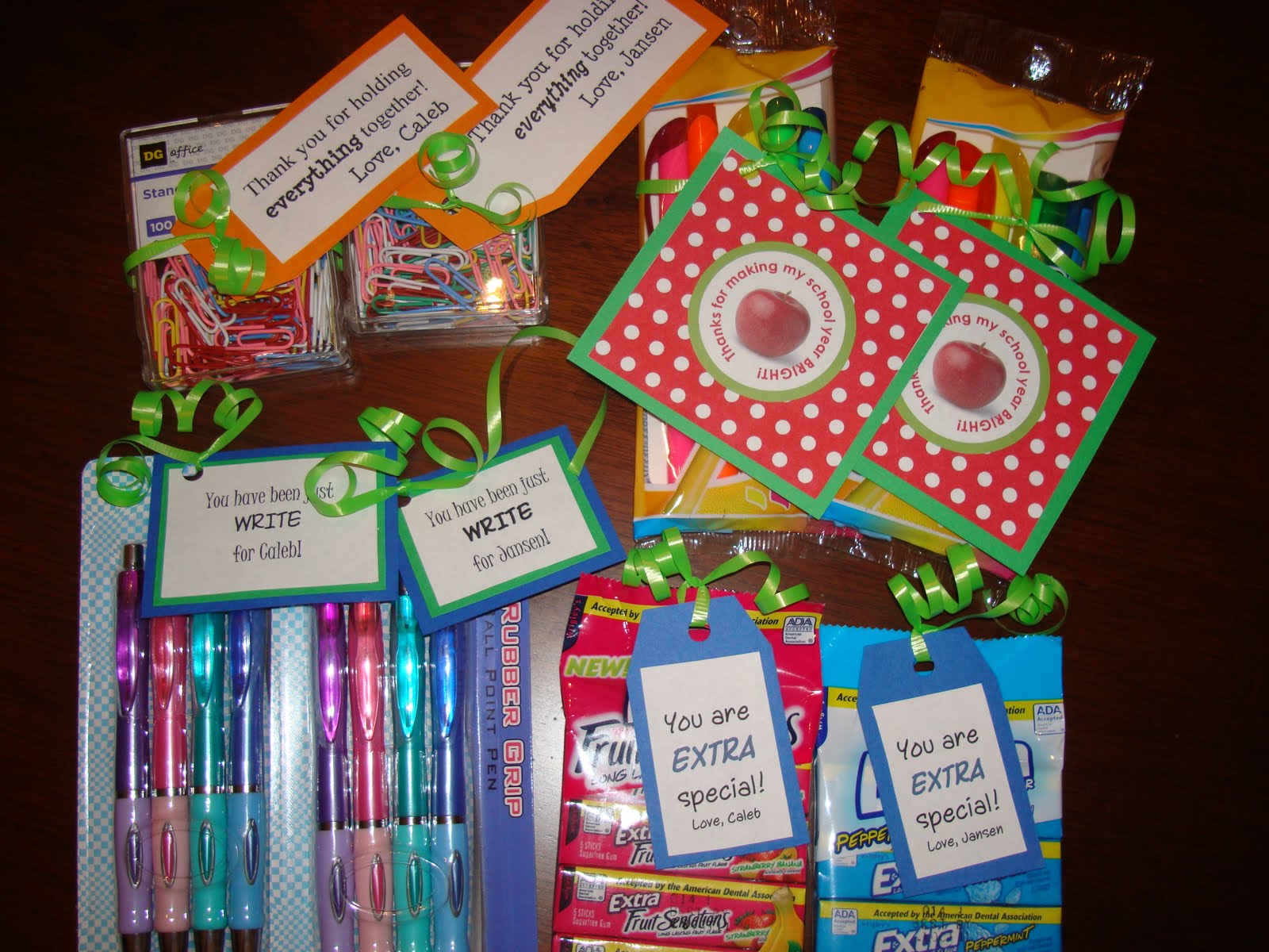 Gift Ideas For Teacher Appreciation Week Examples and Forms